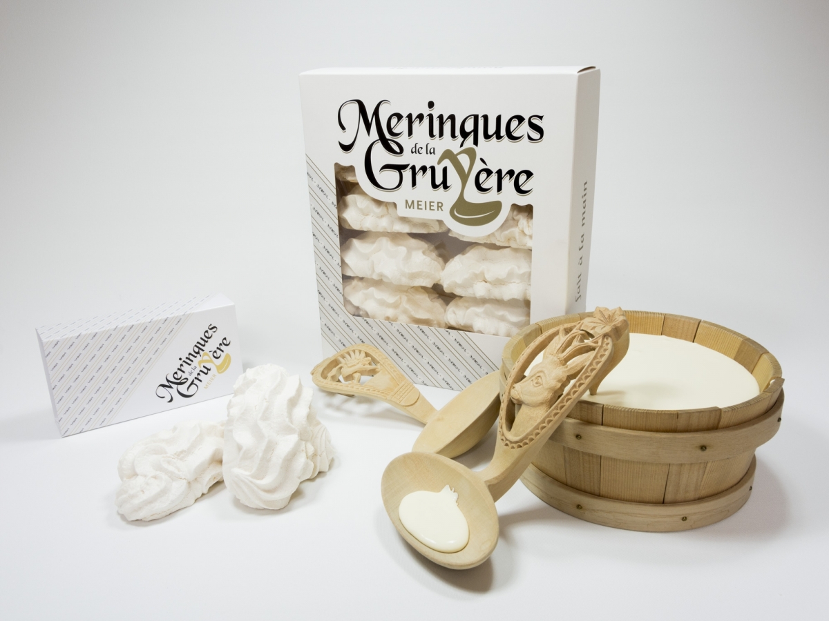 Meringues<br />de la Gruyère<br />Meier